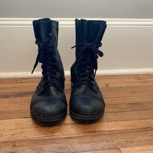 Steve Madden Combat Boots